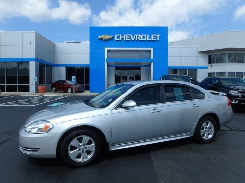 Silver Ice Metallic Chevrolet Impala LT.  Click to enlarge.