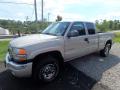 Front 3/4 View of 2005 GMC Sierra 2500HD SLE Extended Cab 4x4 #1