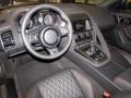 SVR Quilted Jet W/Red Stitching Interior Jaguar F-TYPE #3