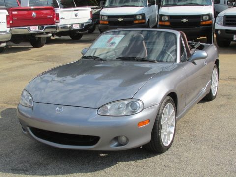 Titanium Gray Metallic Mazda MX-5 Miata SE Roadster. Click to enlarge. Titanium Gray Metallic Mazda MX-5 Miata SE Roadster. Click to enlarge.
