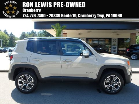 Mojave Sand Jeep Renegade Limited 4x4.  Click to enlarge.