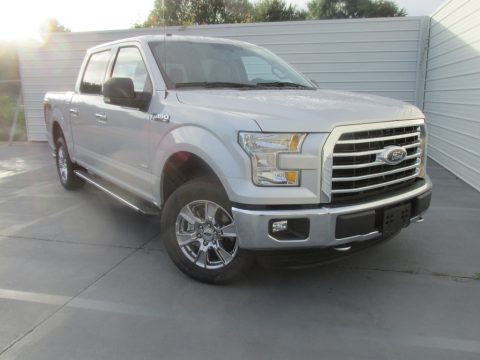 Ingot Silver Ford F150 XLT SuperCrew 4x4.  Click to enlarge.