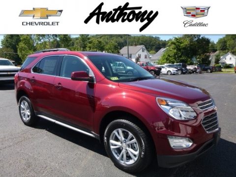 Siren Red Tintcoat Chevrolet Equinox LT AWD.  Click to enlarge.