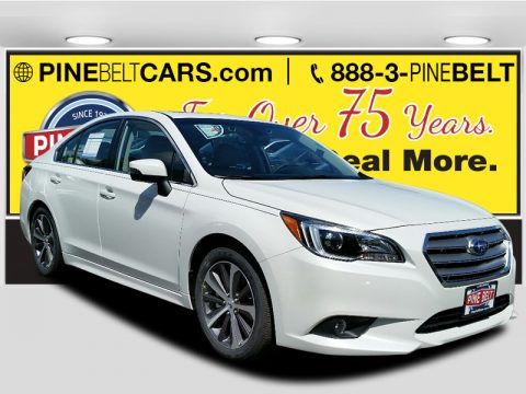 Crystal White Pearl Subaru Legacy 3.6R Limited.  Click to enlarge.