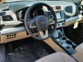  2017 Subaru Legacy Warm Ivory Interior #8