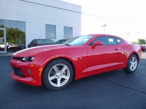 Red Hot Chevrolet Camaro LT Coupe.  Click to enlarge.