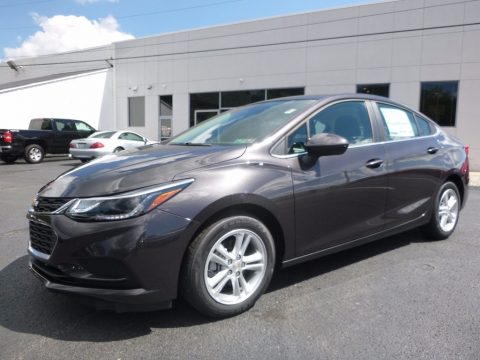 Tungsten Metallic Chevrolet Cruze LT Sedan.  Click to enlarge.