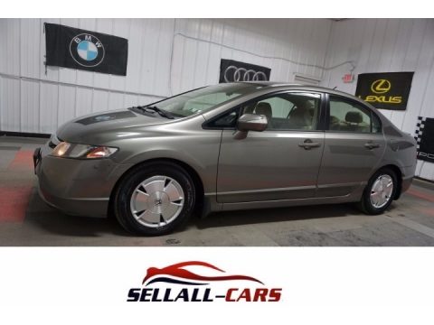 Galaxy Gray Metallic Honda Civic Hybrid Sedan. Click to enlarge. Galaxy Gray Metallic Honda Civic Hybrid Sedan. Click to enlarge.