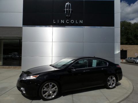 Crystal Black Pearl Acura TL 3.7 SH-AWD Technology.  Click to enlarge.