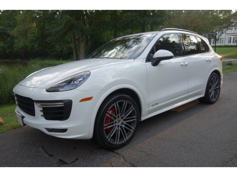 White Porsche Cayenne GTS.  Click to enlarge.