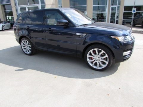 Loire Blue Metallic Land Rover Range Rover Sport Supercharged.  Click to enlarge.