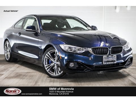 Midnight Blue Metallic BMW 4 Series 440i Coupe.  Click to enlarge.