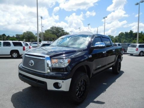 Black Toyota Tundra Limited CrewMax 4x4.  Click to enlarge.