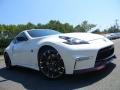 Front 3/4 View of 2015 Nissan 370Z NISMO Tech Coupe #2