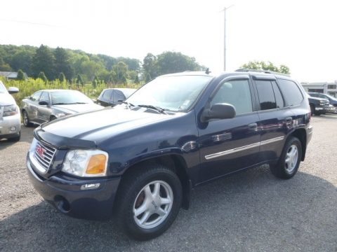 Midnight Blue Metallic GMC Envoy SLE 4x4.  Click to enlarge.