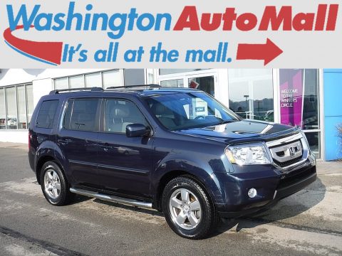 Bali Blue Pearl Honda Pilot EX-L 4WD.  Click to enlarge.