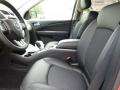 Front Seat of 2017 Dodge Journey Crossroad #11