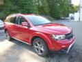 Front 3/4 View of 2017 Dodge Journey Crossroad #12