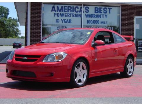 Victory Red Chevrolet Cobalt SS Supercharged Coupe.  Click to enlarge.