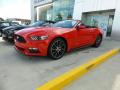 Front 3/4 View of 2016 Ford Mustang EcoBoost Premium Convertible #2