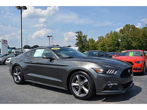 Magnetic Metallic Ford Mustang EcoBoost Coupe.  Click to enlarge.
