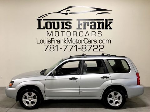 Platinum Silver Metallic Subaru Forester 2.5 XS.  Click to enlarge.