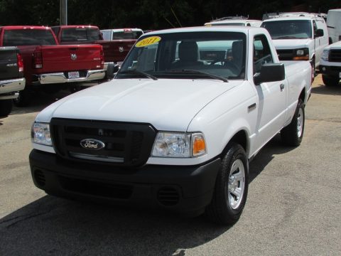 Oxford White Ford Ranger XL Regular Cab.  Click to enlarge.