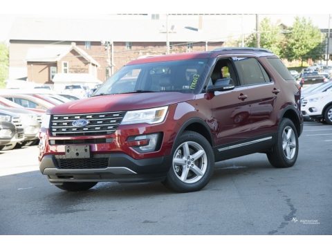Ruby Red Ford Explorer XLT 4WD.  Click to enlarge.