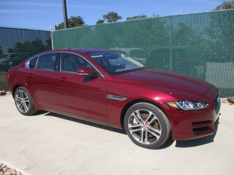 Odyssey Red Jaguar XE 35t Premium AWD.  Click to enlarge.