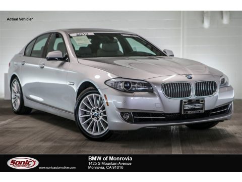Titanium Silver Metallic BMW 5 Series ActiveHybrid 5.  Click to enlarge.