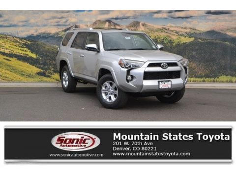 Classic Silver Metallic Toyota 4Runner SR5 Premium 4x4.  Click to enlarge.