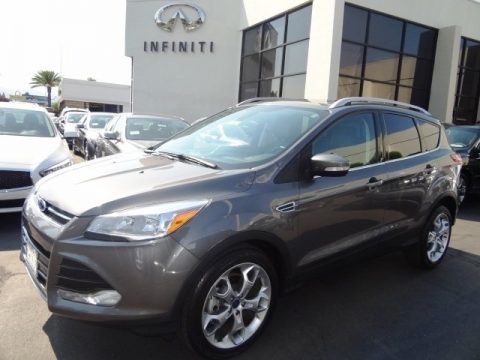 Sterling Gray Ford Escape Titanium 2.0L EcoBoost.  Click to enlarge.