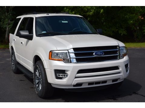 White Platinum Ford Expedition XLT.  Click to enlarge.