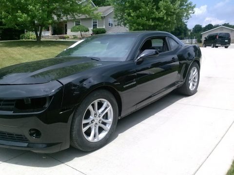 Black Chevrolet Camaro LS Coupe.  Click to enlarge.