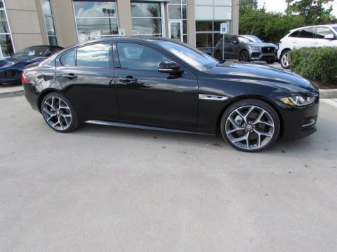 Ultimate Black Jaguar XE 35t R-Sport.  Click to enlarge.