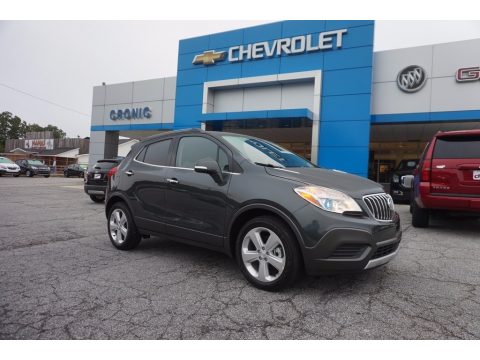 Graphite Gray Metallic Buick Encore .  Click to enlarge.