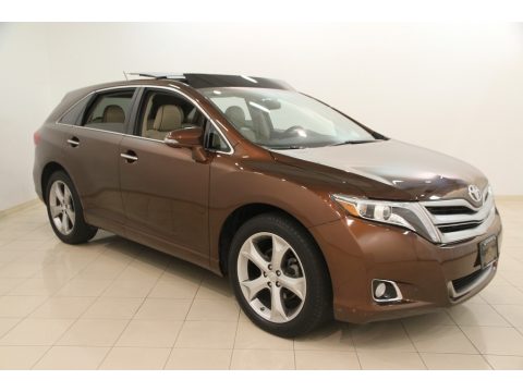 Sunset Bronze Metallic Toyota Venza Limited AWD.  Click to enlarge.