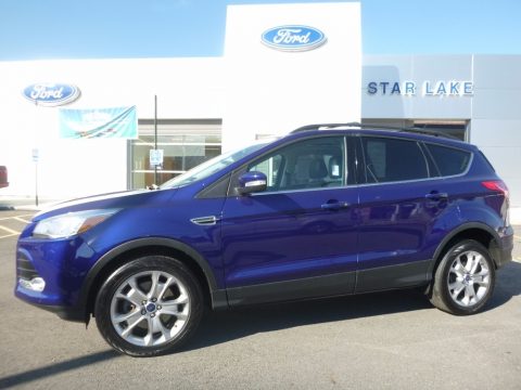 Deep Impact Blue Metallic Ford Escape SEL 2.0L EcoBoost 4WD.  Click to enlarge.
