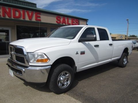 Bright White Dodge Ram 3500 HD ST Crew Cab 4x4.  Click to enlarge.