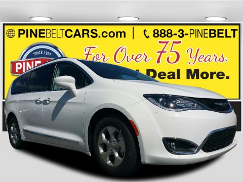 Bright White Chrysler Pacifica Touring L Plus.  Click to enlarge.