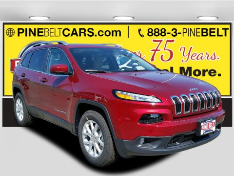 Deep Cherry Red Crystal Pearl Jeep Cherokee Latitude 4x4. Click to enlarge. Deep Cherry Red Crystal Pearl Jeep Cherokee Latitude 4x4. Click to enlarge.