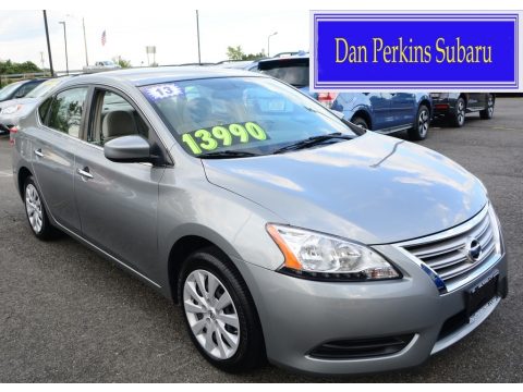 Magnetic Gray Metallic Nissan Sentra S.  Click to enlarge.