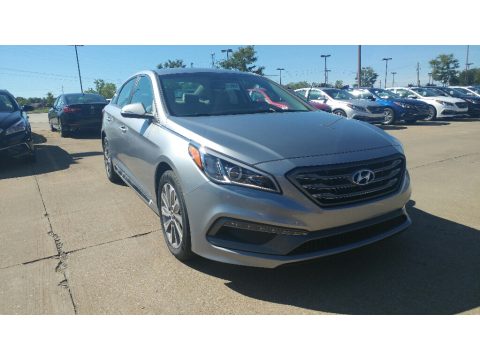 Shale Gray Metallic Hyundai Sonata Sport.  Click to enlarge.