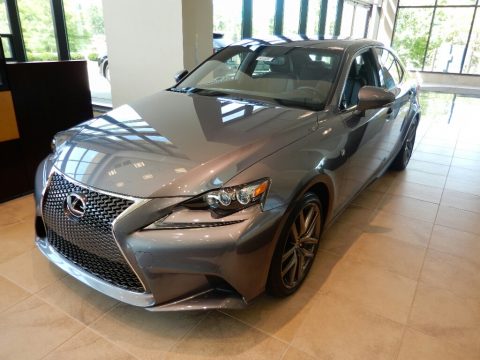 Nebula Gray Pearl Lexus IS 350 F Sport AWD.  Click to enlarge.