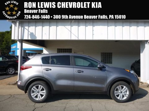 Mineral Silver Kia Sportage LX AWD. Click to enlarge. Mineral Silver Kia Sportage LX AWD. Click to enlarge.