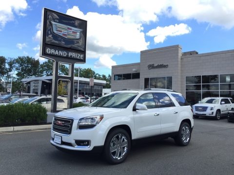 White Frost Tricoat GMC Acadia Limited AWD. Click to enlarge. White Frost Tricoat GMC Acadia Limited AWD. Click to enlarge.