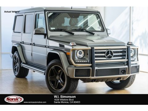 designo Magno Platinum (Matte) Mercedes-Benz G 550.  Click to enlarge.