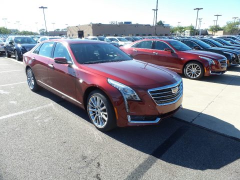 Red Passion Tintcoat Cadillac CT6 3.6 Luxury AWD Sedan.  Click to enlarge.