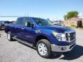 Front 3/4 View of 2017 Nissan TITAN XD SV Crew Cab 4x4 #1