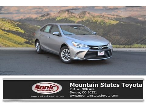 Celestial Silver Metallic Toyota Camry LE.  Click to enlarge.